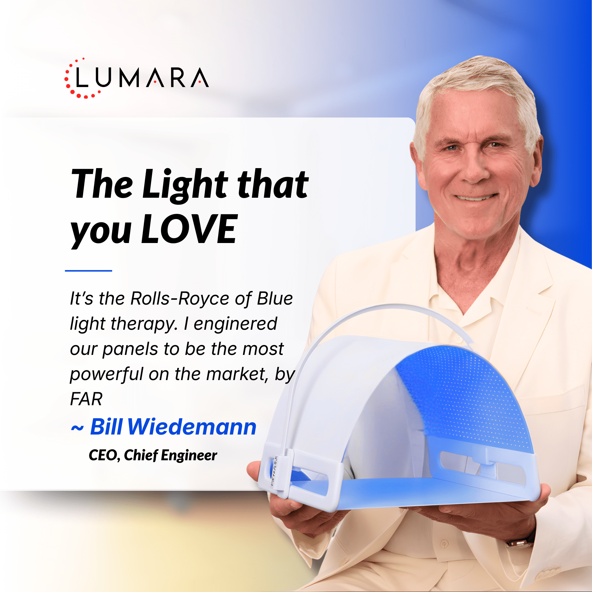 Lumara Illuminate Blue LED Panel