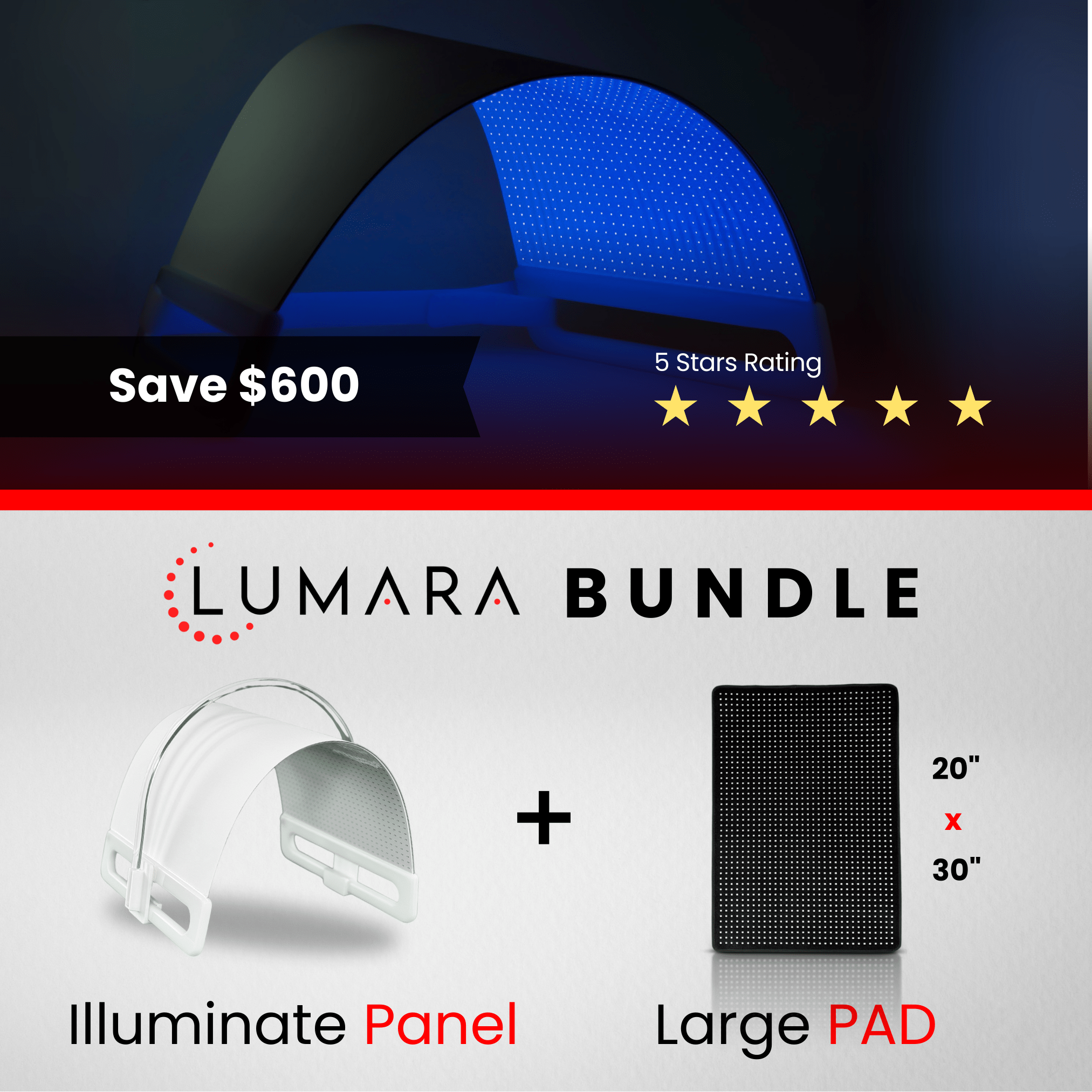 Lumara Illuminate Blue LED Panel