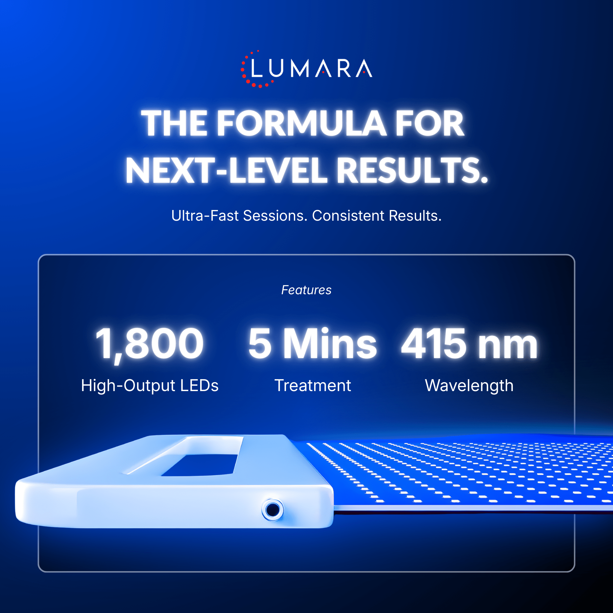 Lumara Illuminate Blue LED Panel