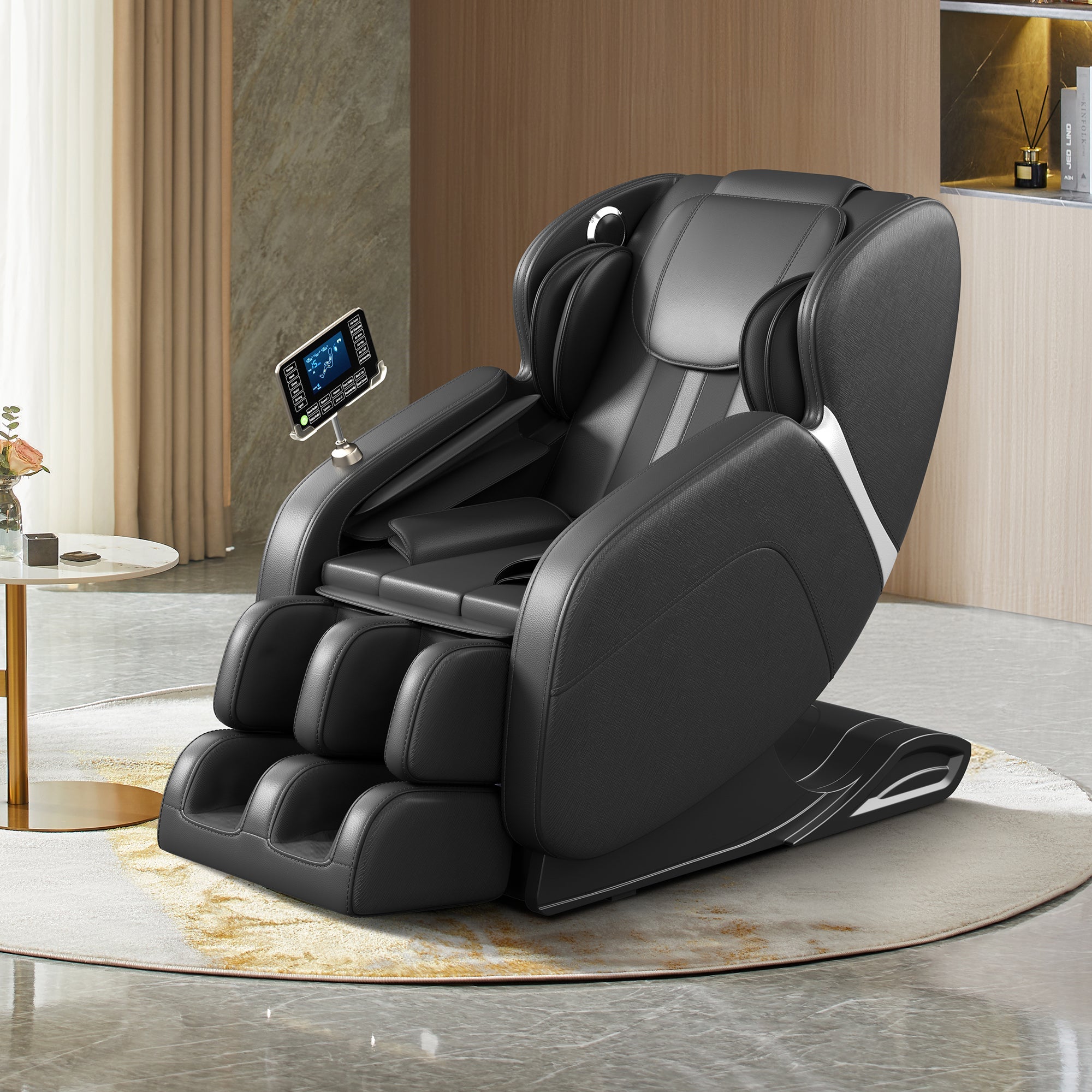 VIP Full Body Zero Gravity Massage Chair — 8-Point Deep Tissue | Black