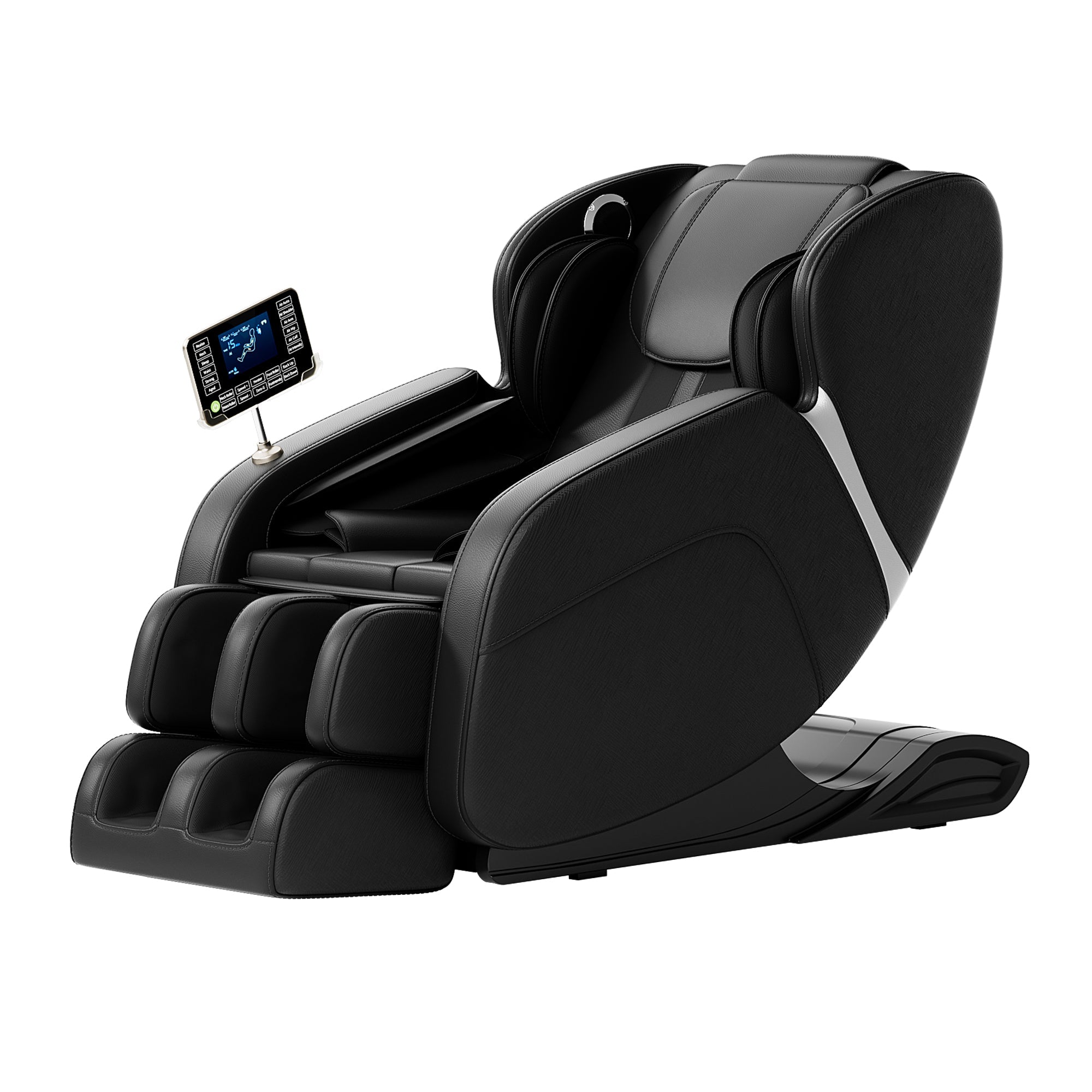 VIP Full Body Zero Gravity Massage Chair — 8-Point Deep Tissue | Black