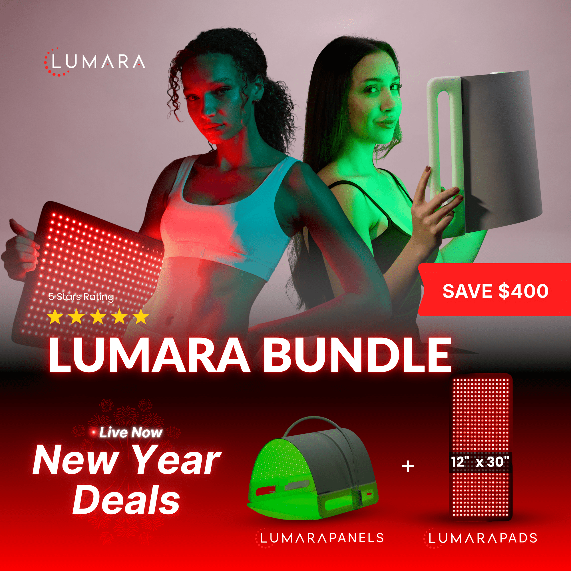 Lumara Illuminate Green LED Panel