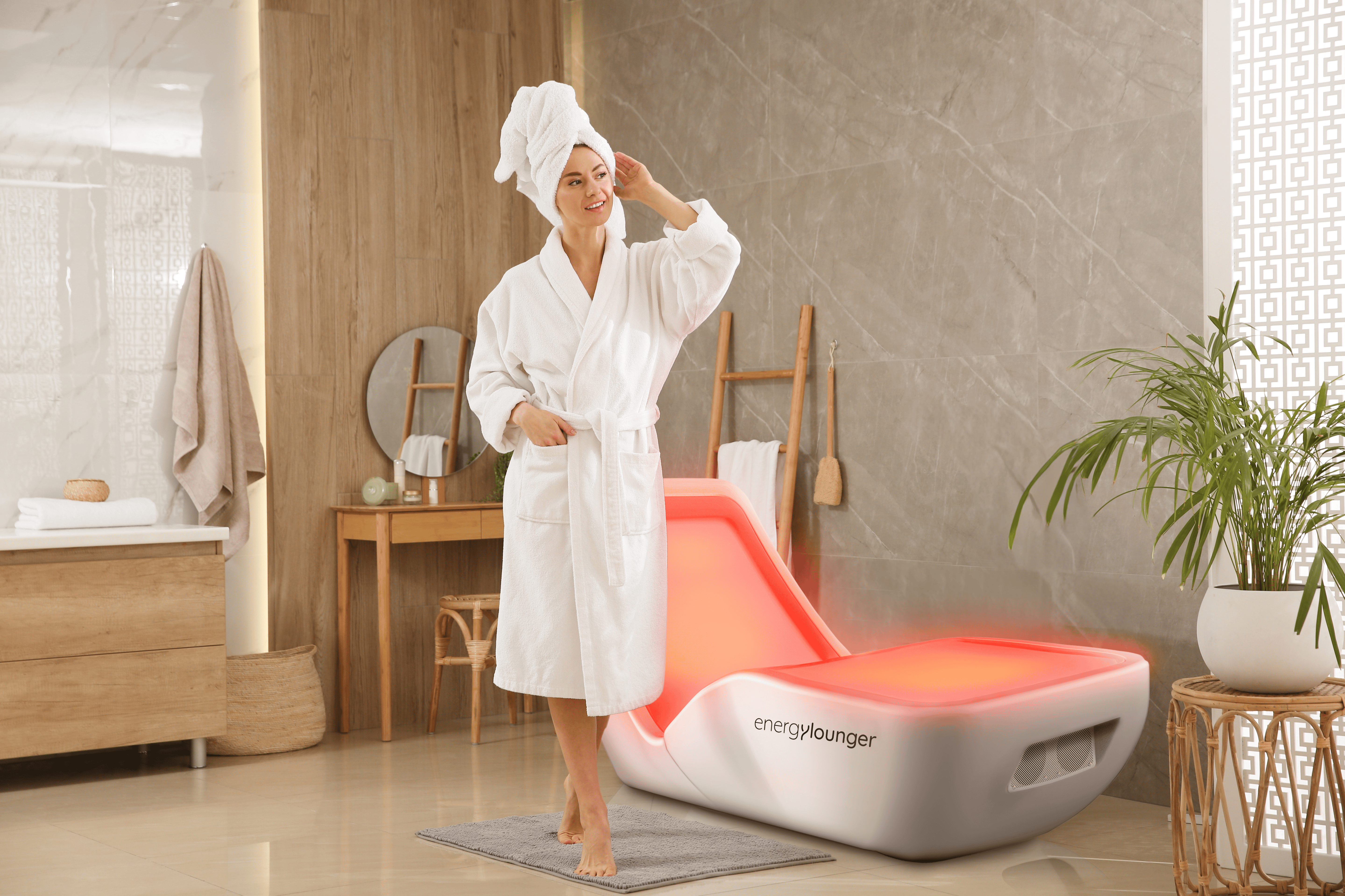 Energy Lounger - Red and Infrared Ergonomic LED Bed