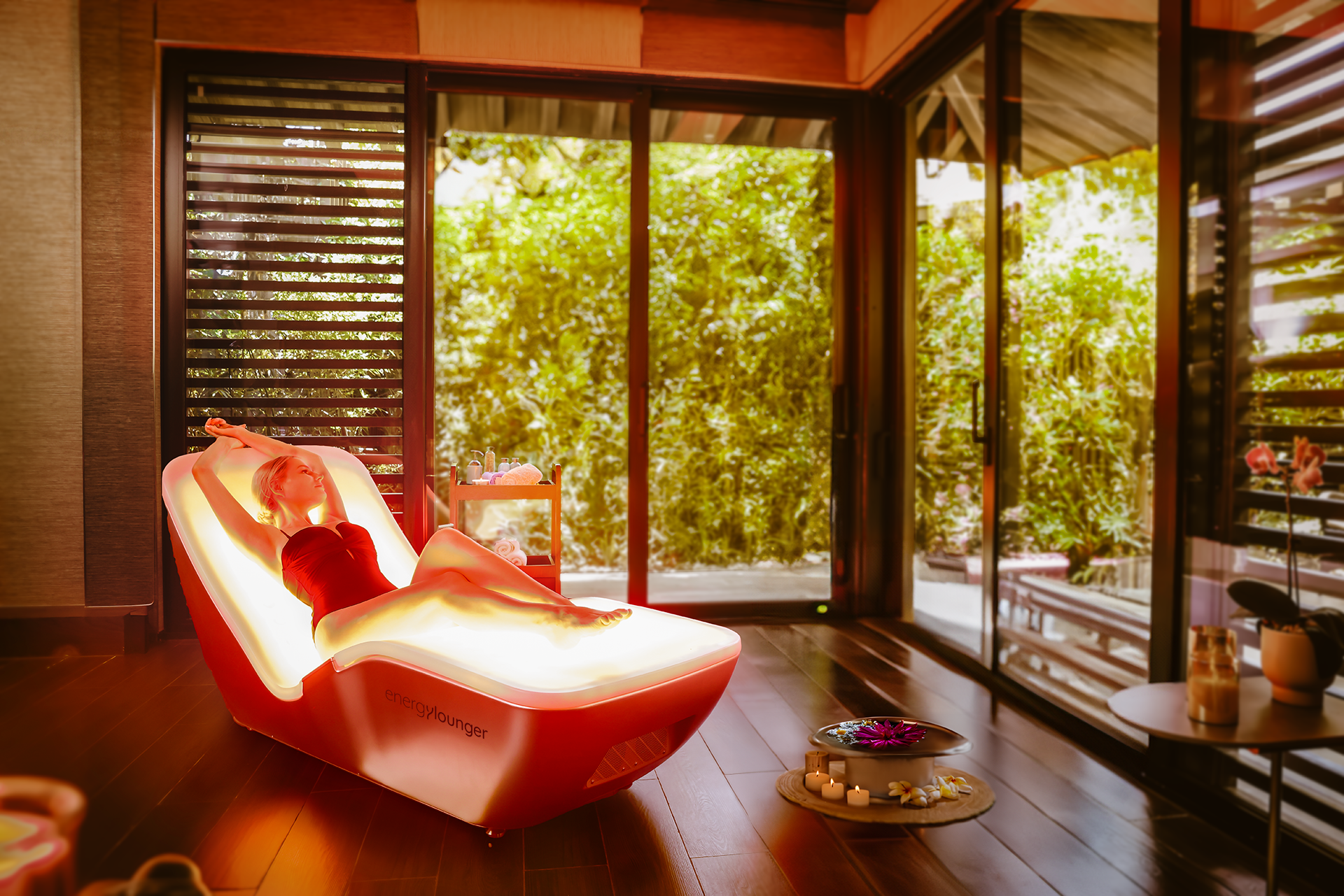 Energy Lounger - Red and Infrared Ergonomic LED Bed