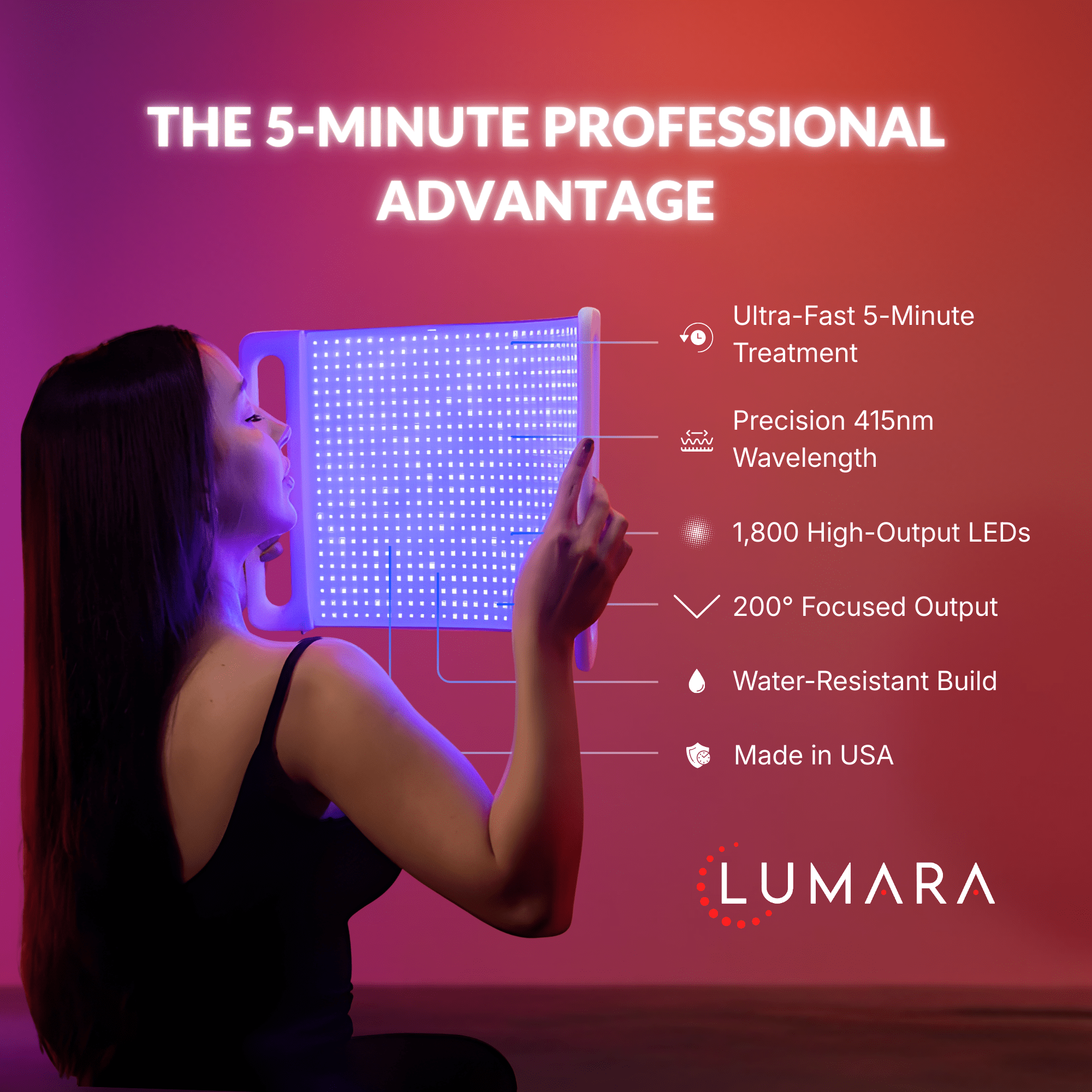 Lumara Illuminate Blue LED Panel