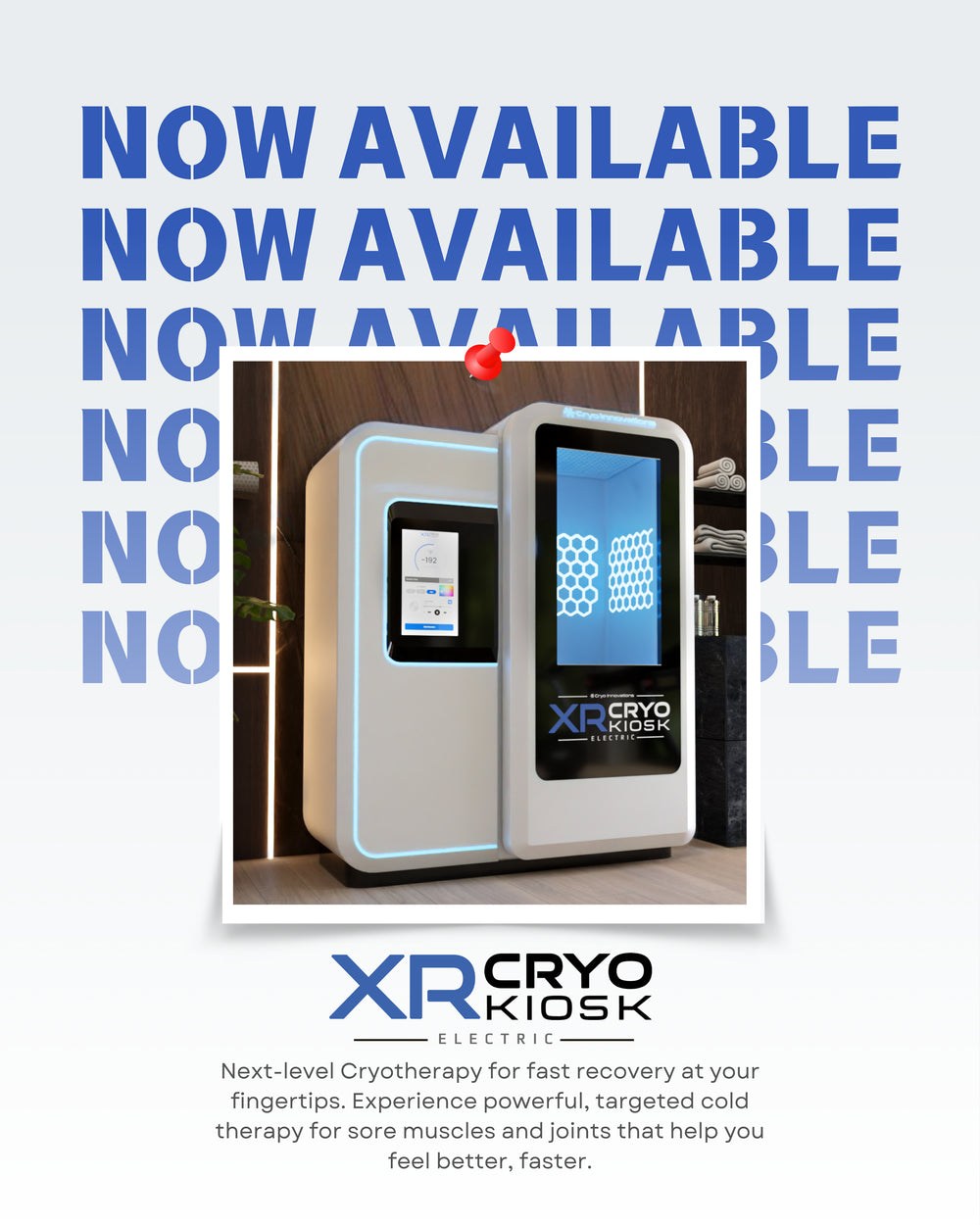 Cryo Innovations Electric XR Cryo Kiosk
