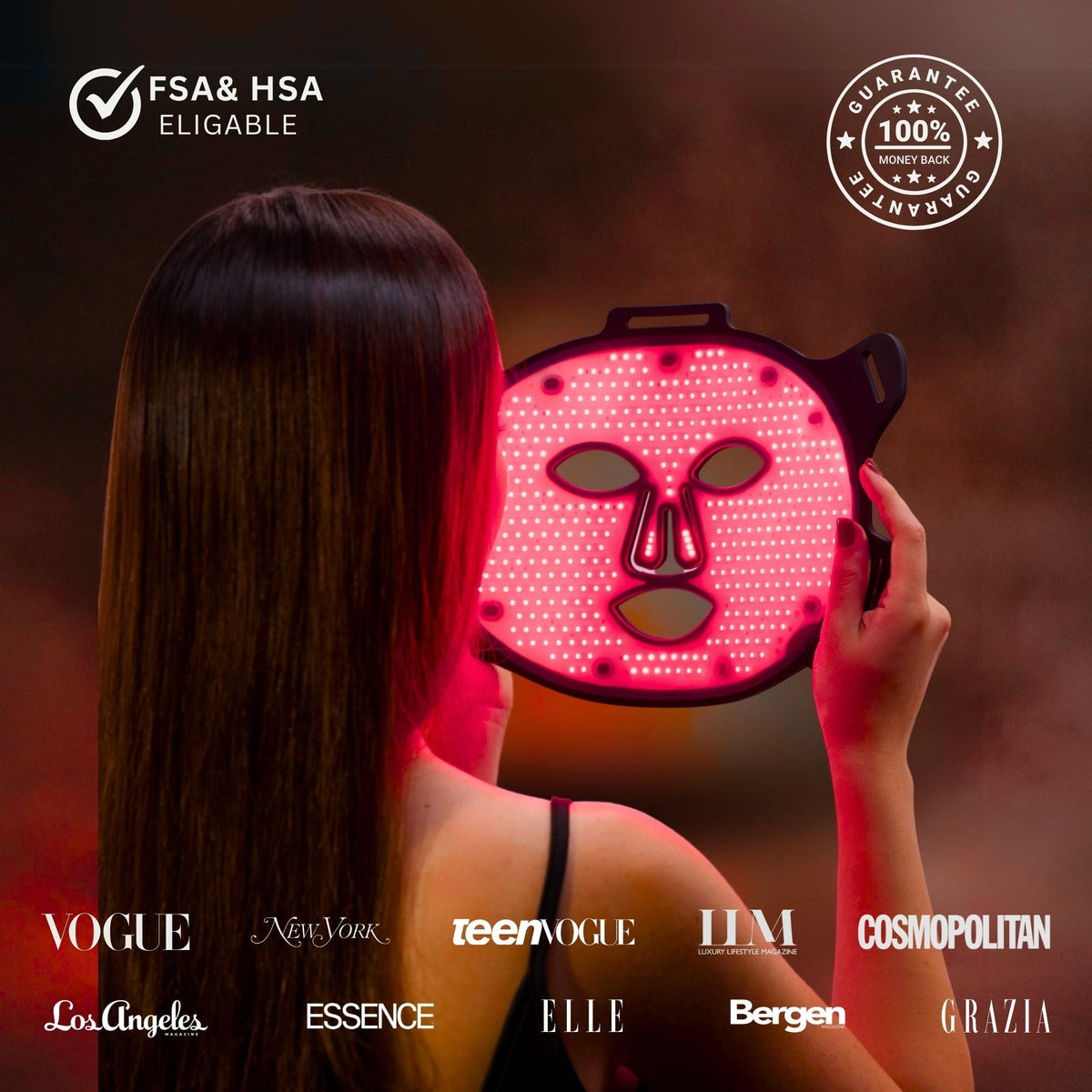 Lumara VISO - FDA Certified Red Light Therapy Mask