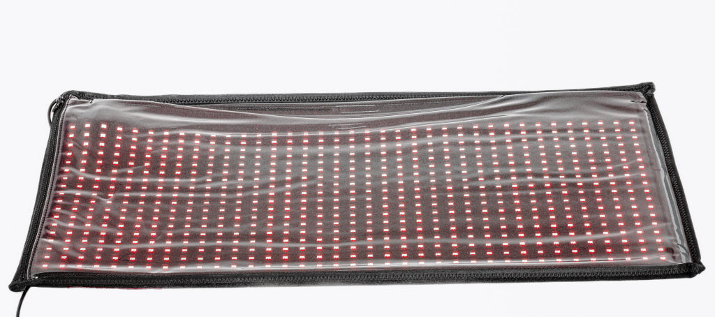 Full Body Red Light Therapy System 12,546 LED's in System. Includes 4 Pads 11" X 27", 2 Pads 11' X 16", 1 Face Dome, 1 Chin Pad