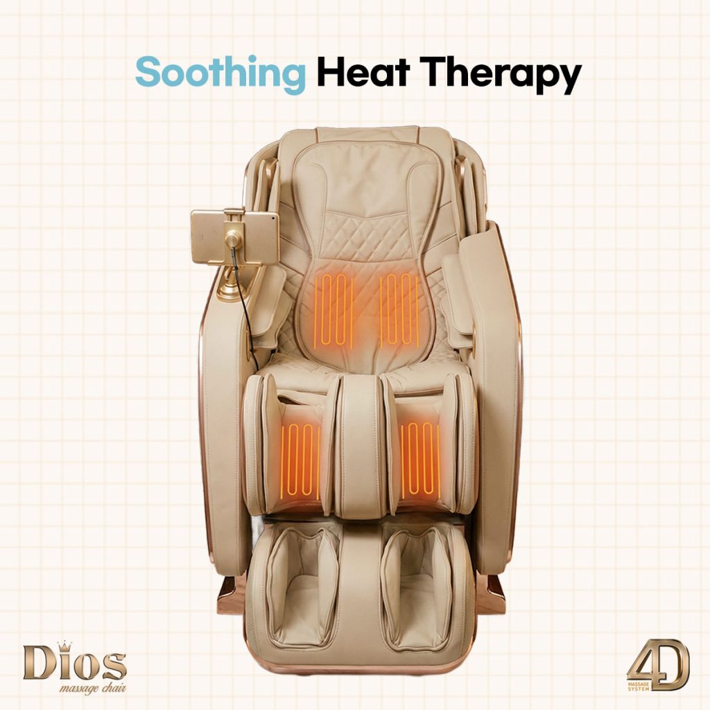 Dios Flexa 4D Zero Gravity Massage Chair - Gray